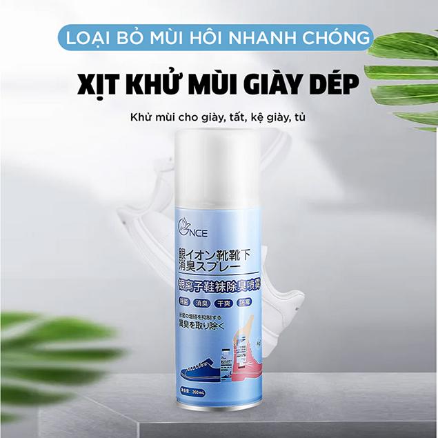 Chai xịt khử mùi Giày Nano